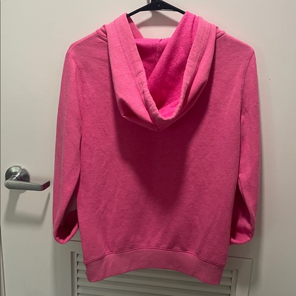 Y2K Victorias Secret Pink size XS hoodie with silver logo - Picture 5 of 5